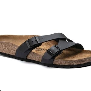 Birkenstock Yao Black Double Strap Sandals